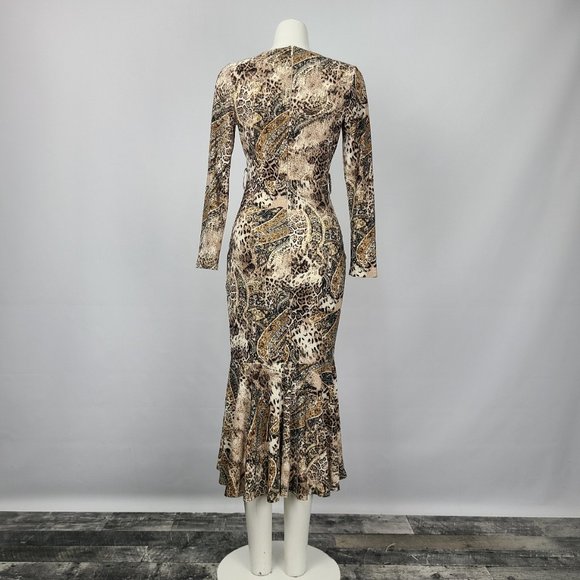 Ebby and I Animal Print Dress Size S NWT - Picture 8 of 15